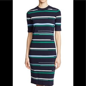 Grey Jason Wu Stripes Knit Dress